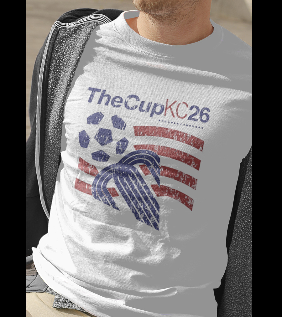 The Cup KC 26 Soccer Stars And Stripes 2026 T-Shirt