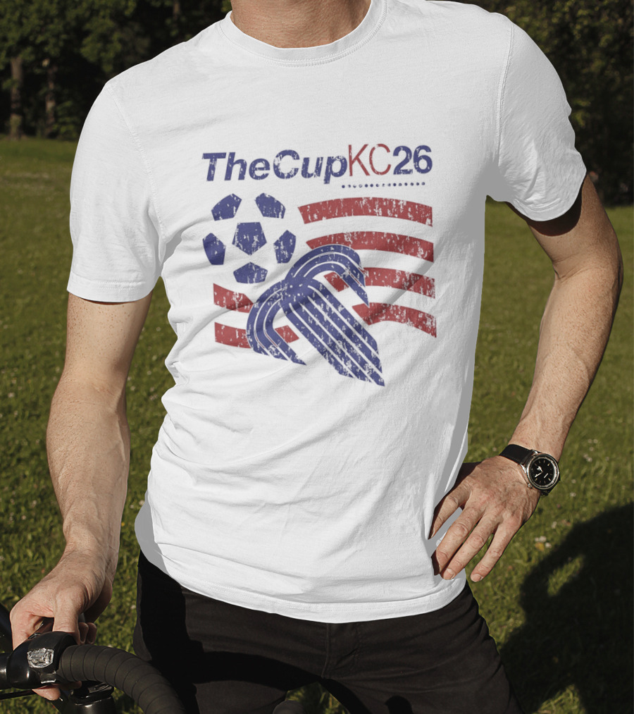 The Cup KC 26 Soccer Stars And Stripes 2026 T-Shirt