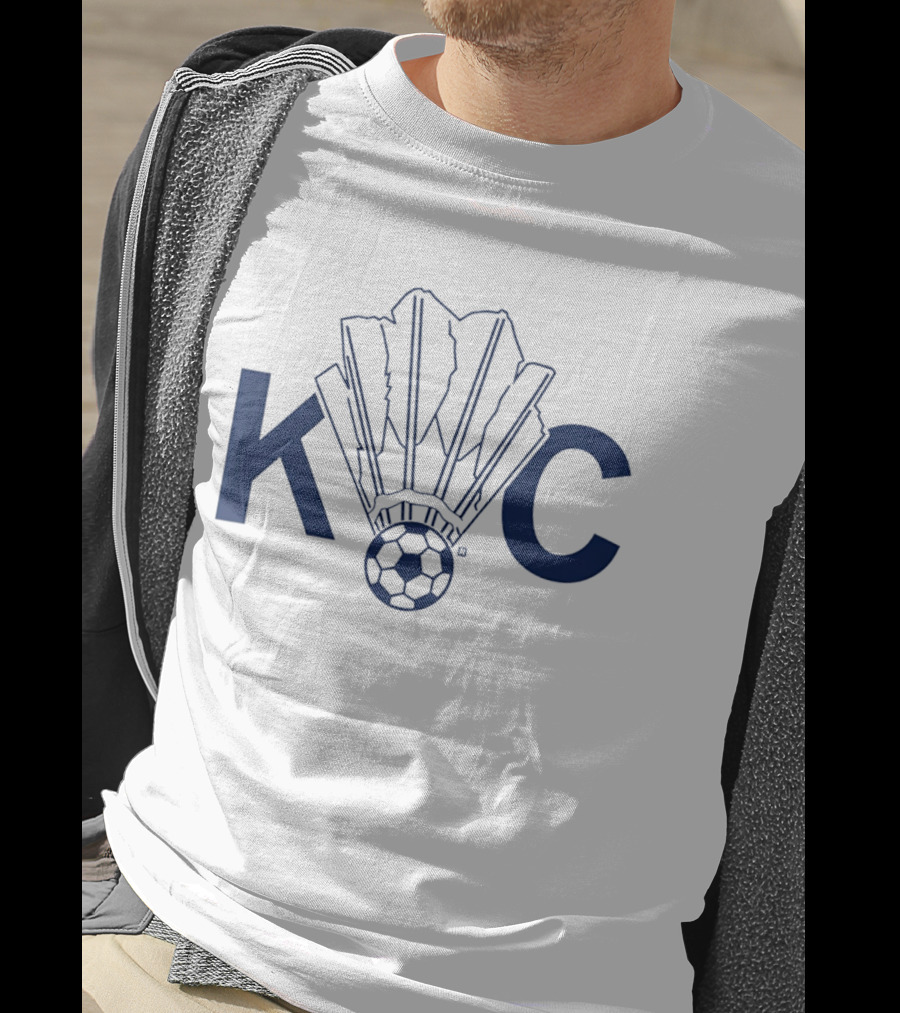 Kansas City KC Soccer Shuttlecock Combination T-Shirt