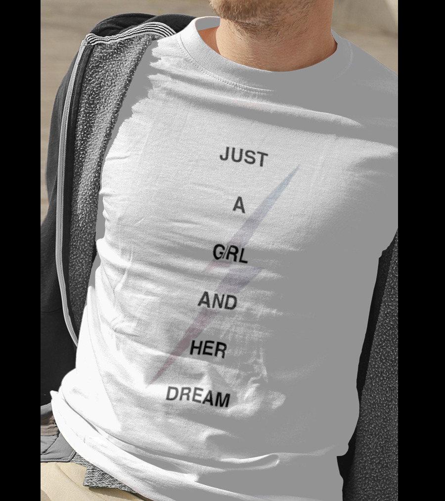 Just A Girl And Her Dream Lightning Bolt T-Shirt
