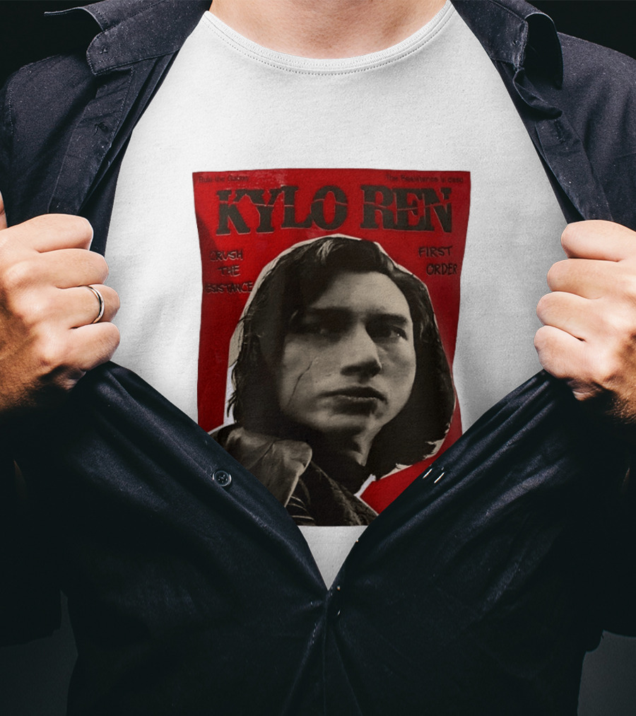Kylo Ren Crush The Resistance First Order Rule The Galaxy T-Shirt