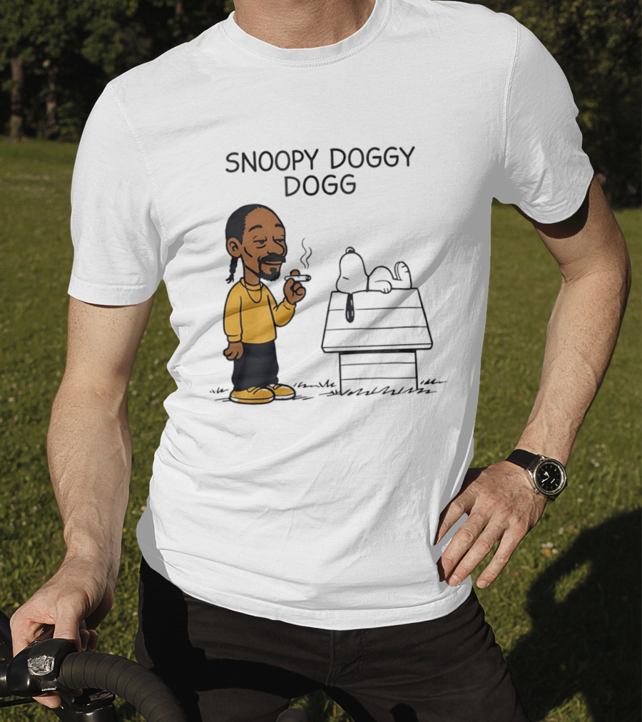 Snoopy Doggy Dogg Snoop Dogg And Snoopy Mashup T-Shirt