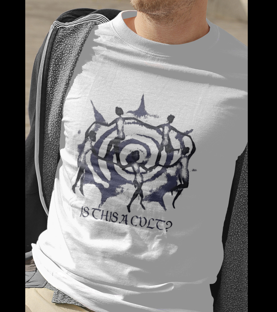 Is This A Cult Question Spiral Figures T-Shirt