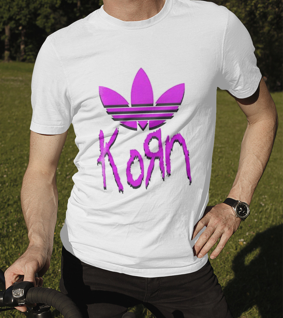 Korn Euro Tour 2026 Adidas Trefoil T-Shirt