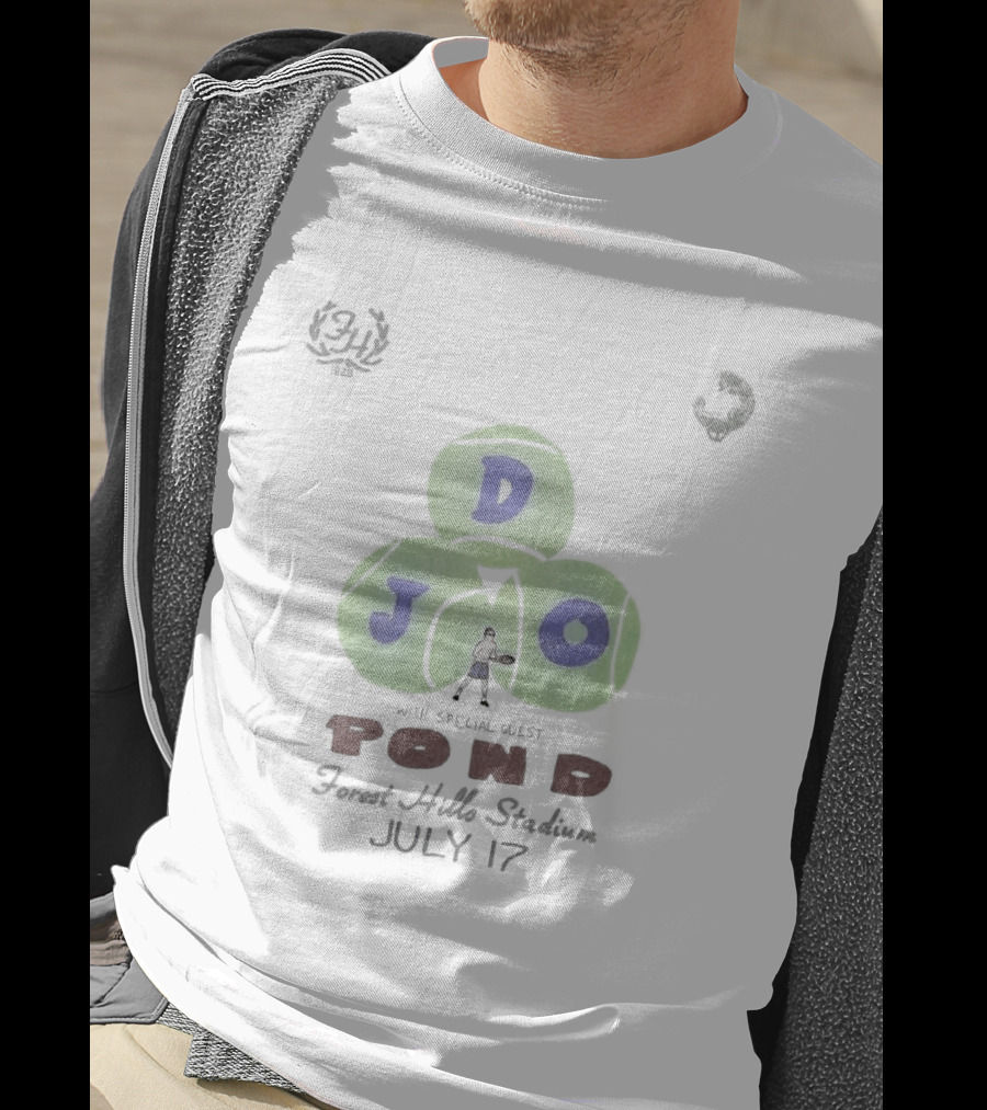 Djo Forest Hills Stadium July 17 2026 Featuring Pond T-Shirt