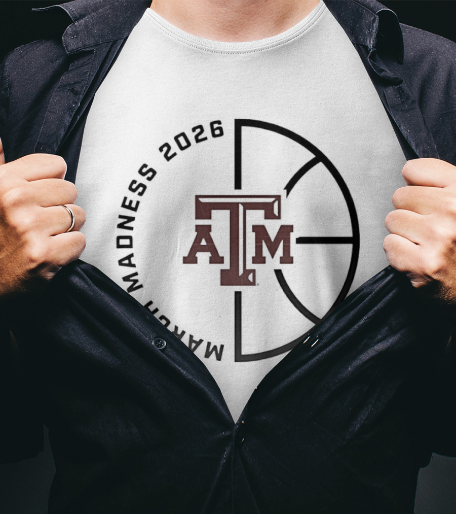 Texas A&M Aggies March Madness 2026 Basketball Tournament T-Shirt