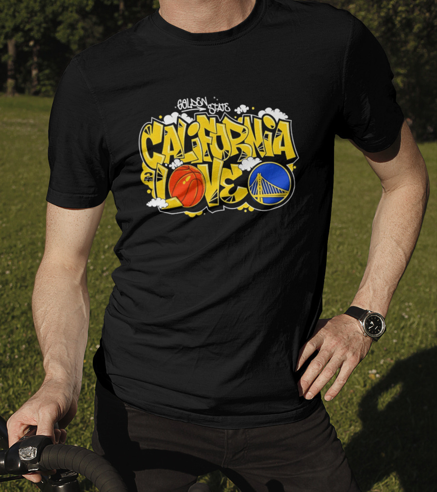Golden State California Love Warriors Basketball T-Shirt