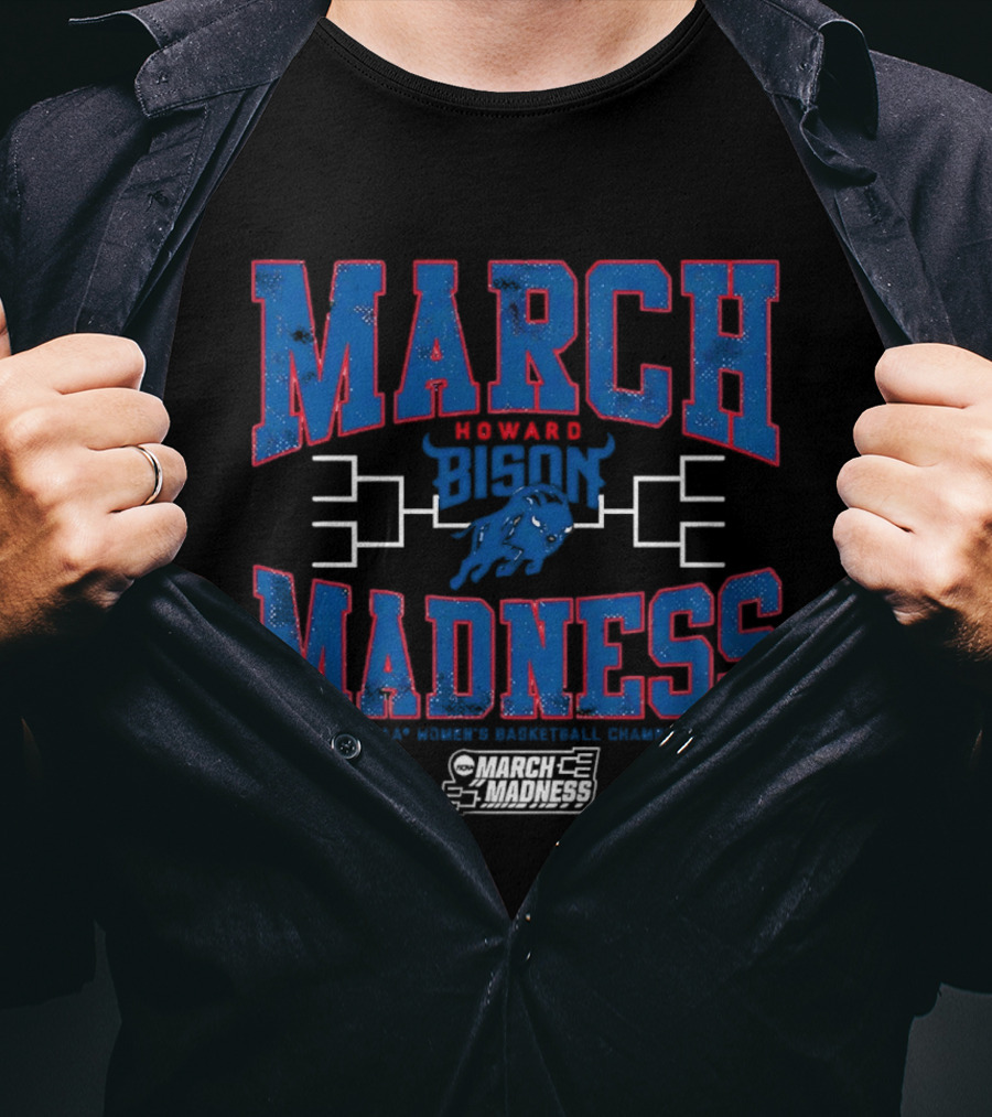 Howard Bison Women's Basketball 2026 March Madness NCAA Championship T-Shirt