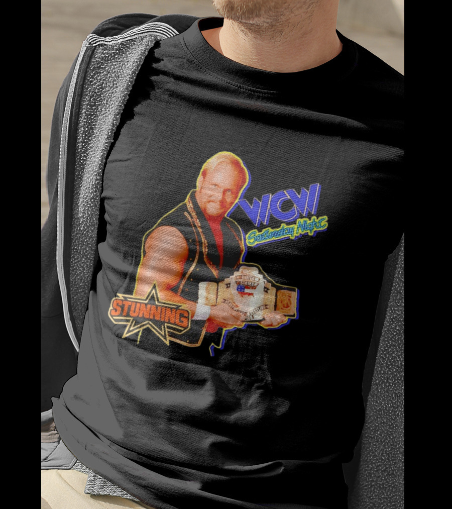 Stunning Steve Austin WCW Saturday Night United States Champion T-Shirt