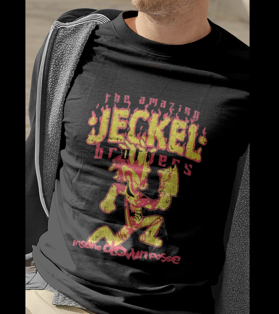 Icp The Amazing Jeckel Brothers Hatchet Man Hip Hop Insane Clown Posse T-Shirt