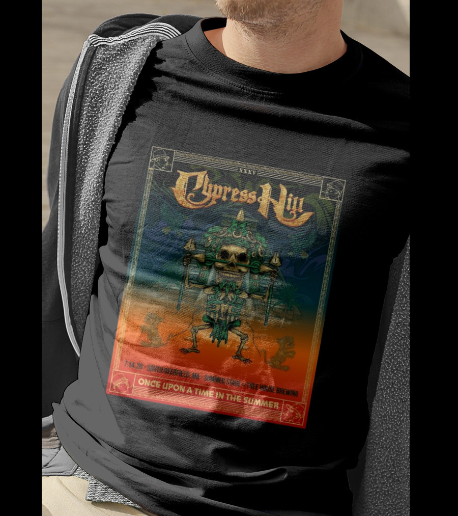 Cypress Hill XXXV Once Upon A Time In The Summer South Deerfield MA Tree House Brewing July 14 2026 T-Shirt