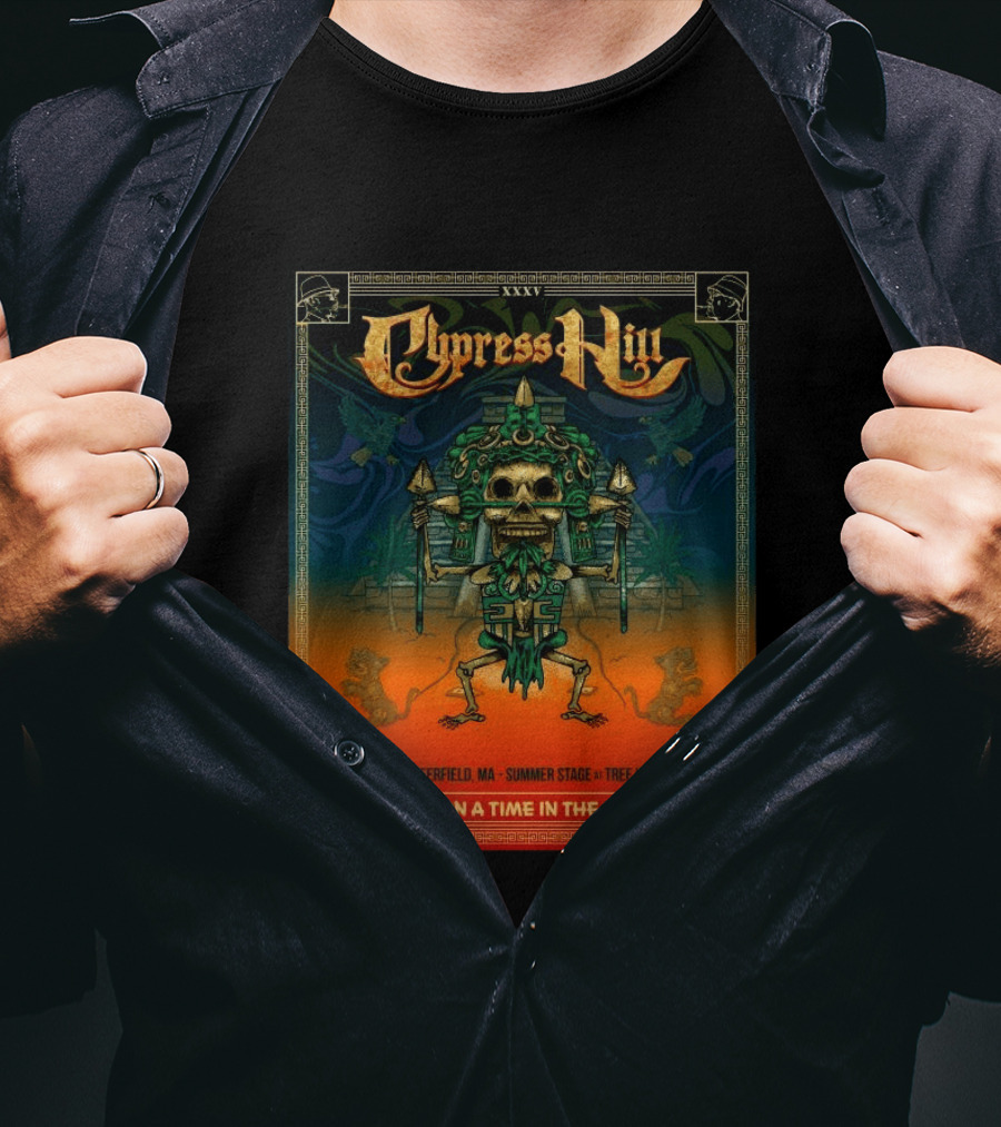 Cypress Hill XXXV Once Upon A Time In The Summer South Deerfield MA Tree House Brewing July 14 2026 T-Shirt