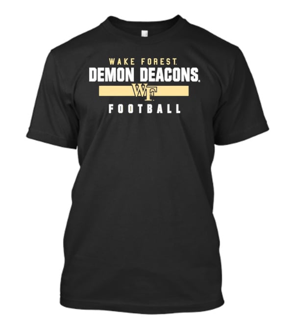 Wake Forest Demon Deacons WF Football T-Shirt