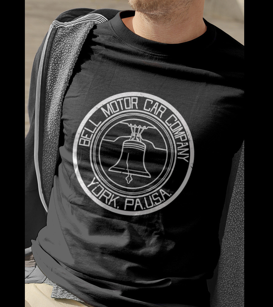 Bell Motor Car Company York PA USA Historic Logo And Bell T-Shirt