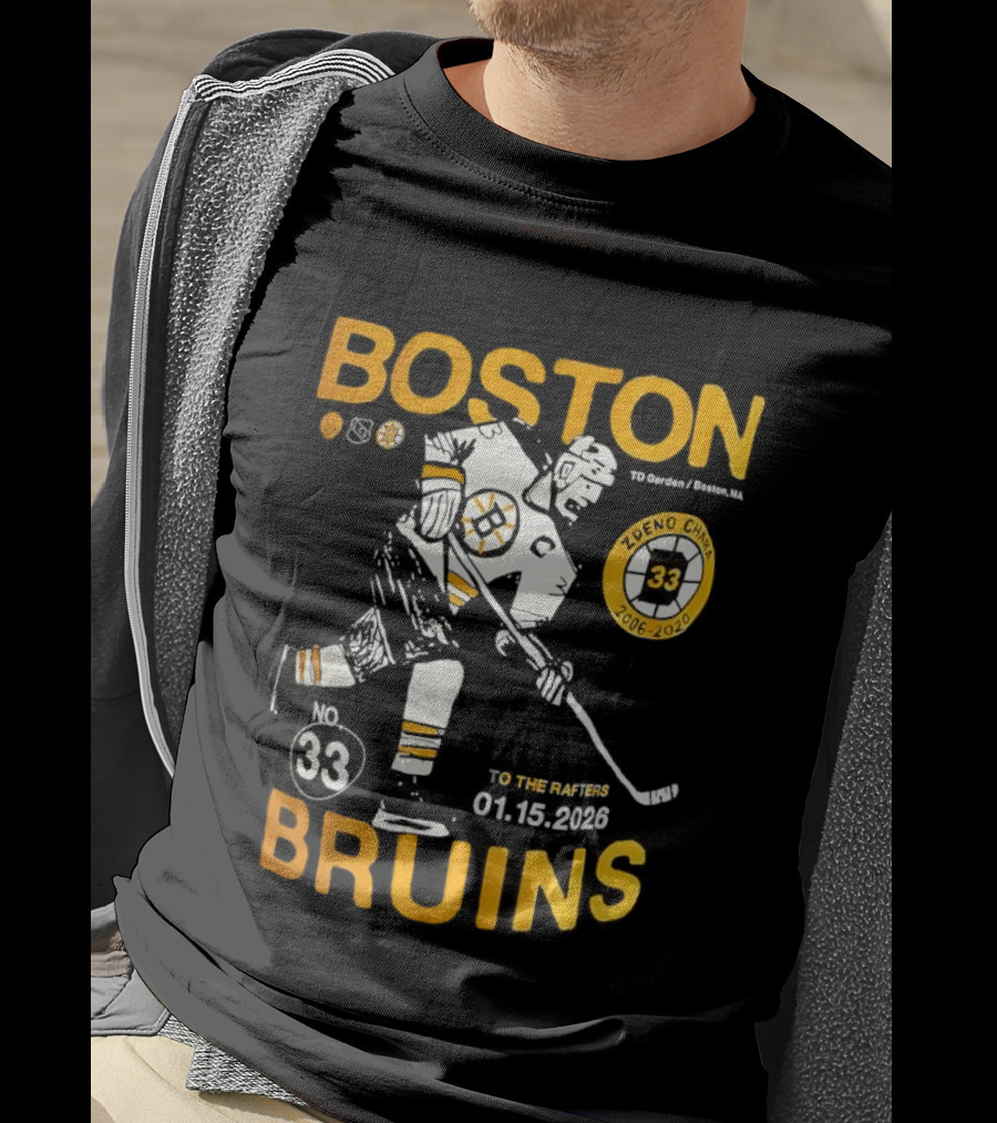 Boston Bruins 1924 Hockey Champion 2026 To The Rafters 01.15.2026 T-Shirt