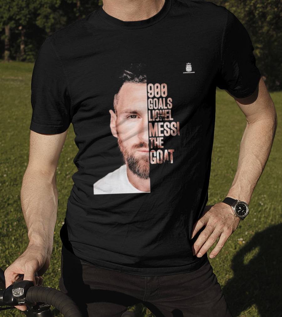 Lionel Messi The GOAT 900 Goals T-Shirt