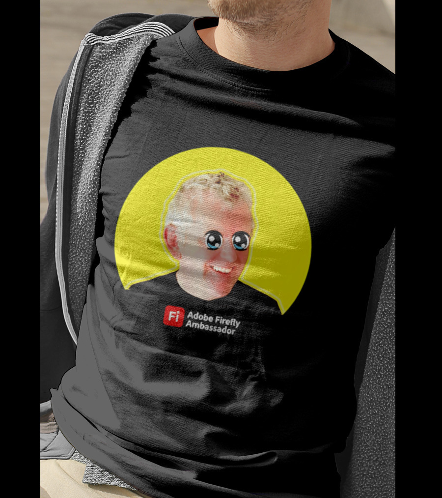 John Nack Firefly Ambassador Anime Eyes Yellow Circle Fi T-Shirt