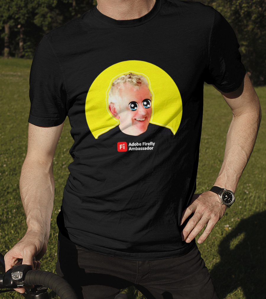 John Nack Firefly Ambassador Anime Eyes Yellow Circle Fi T-Shirt