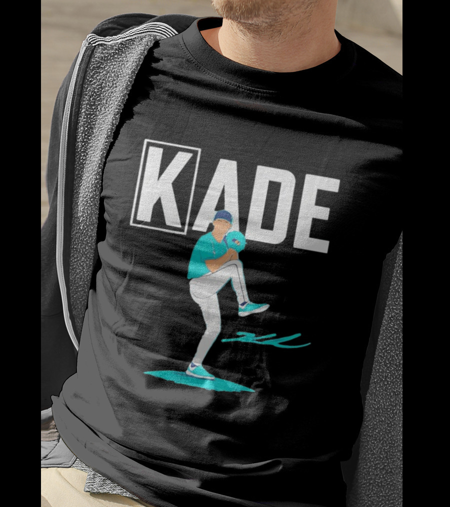 Kade Anderson Seattle Mariners MLB Pitcher K T-Shirt