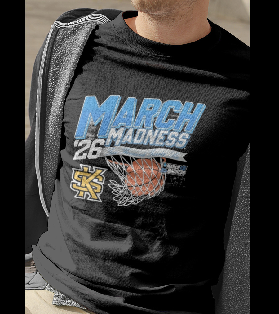 Kennesaw State Owls March Madness 2026 Two Thousand Twenty Six Basketball Net T-Shirt