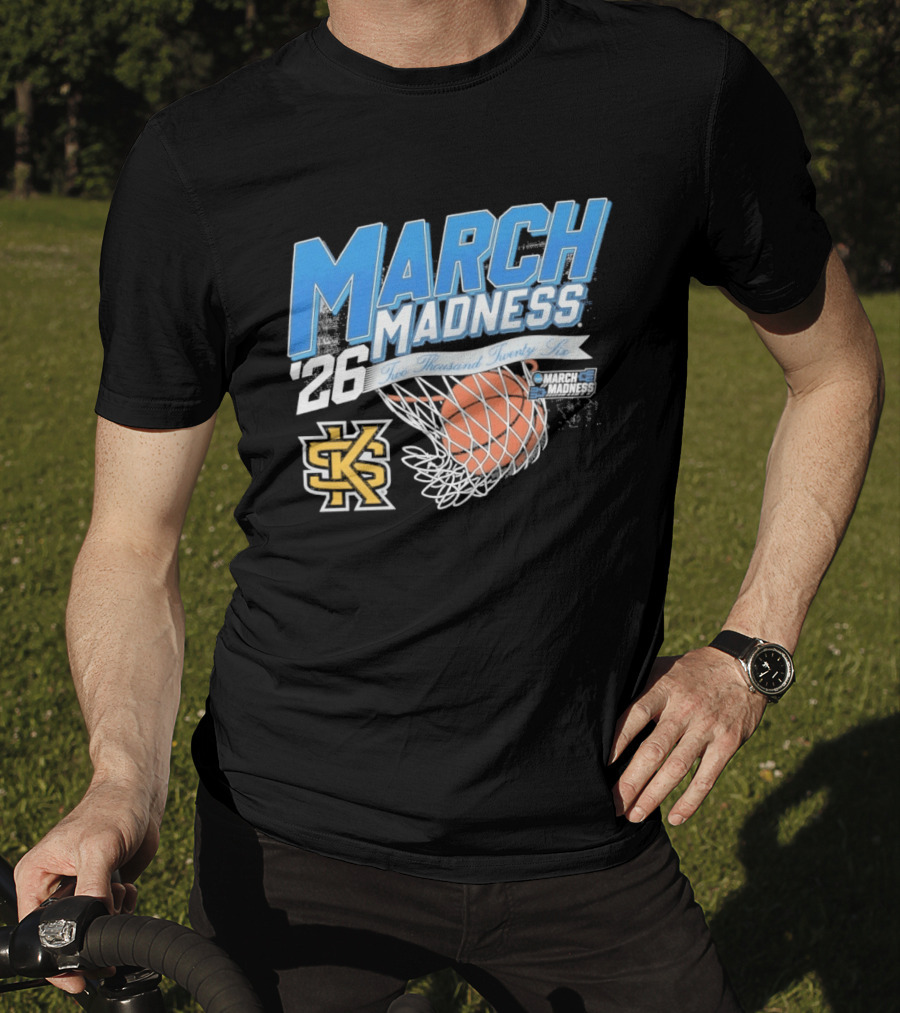 Kennesaw State Owls March Madness 2026 Two Thousand Twenty Six Basketball Net T-Shirt