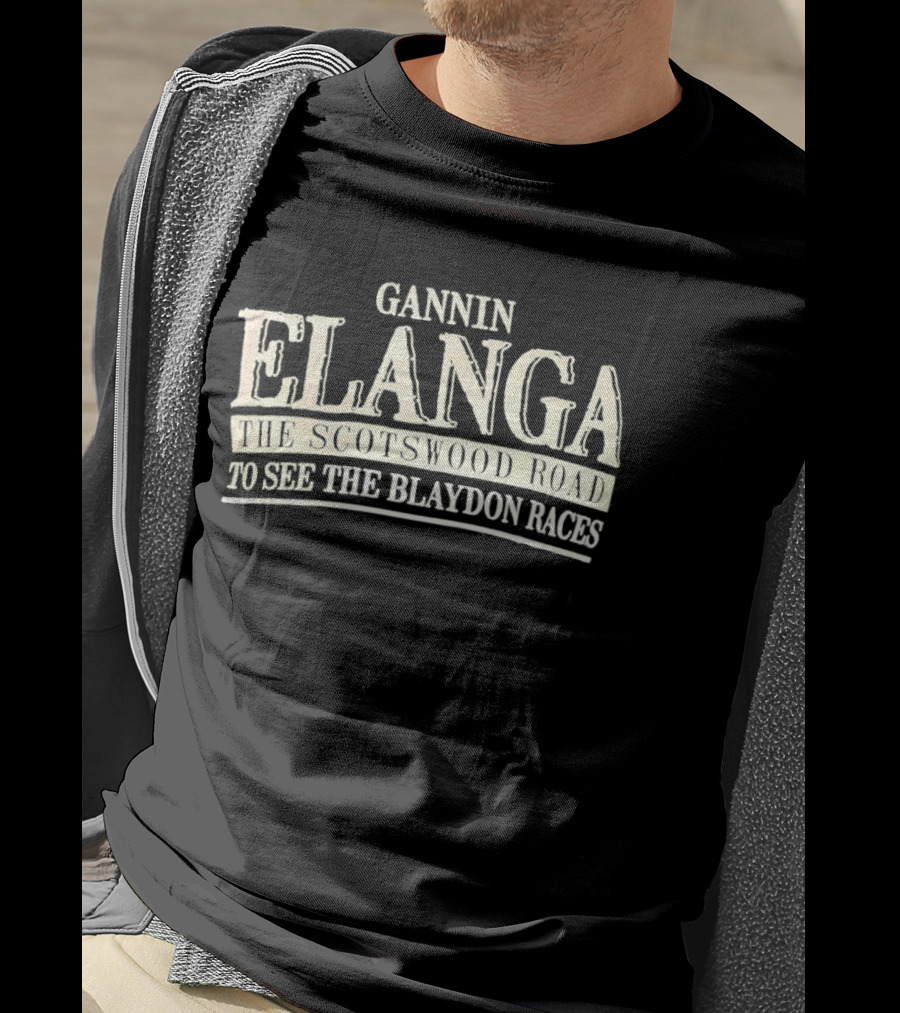 Gannin Elanga The Scotswood Road To See The Blaydon Races T-Shirt