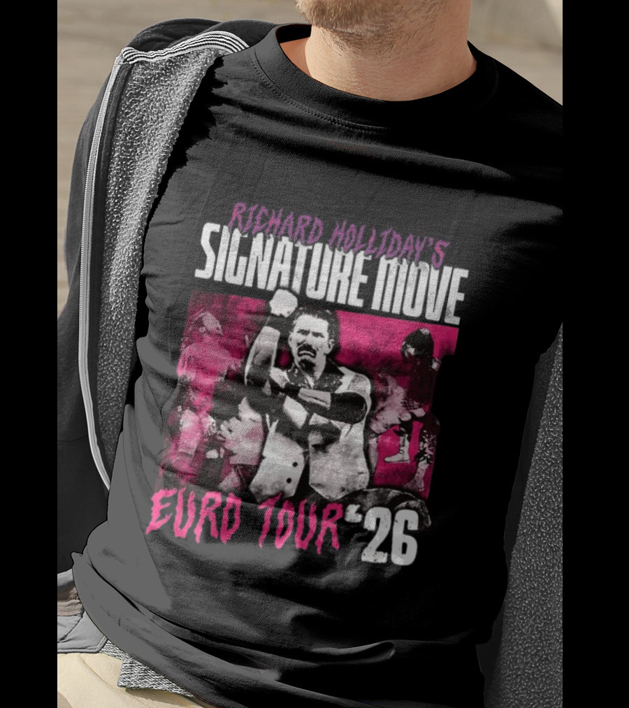 Richard Holliday Signature Move Euro Tour '26 T-Shirt