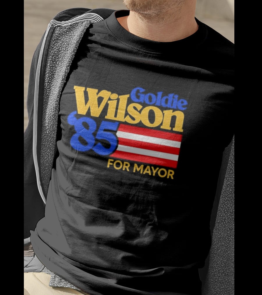 Goldie Wilson '85 For Mayor Back To The Future T-Shirt