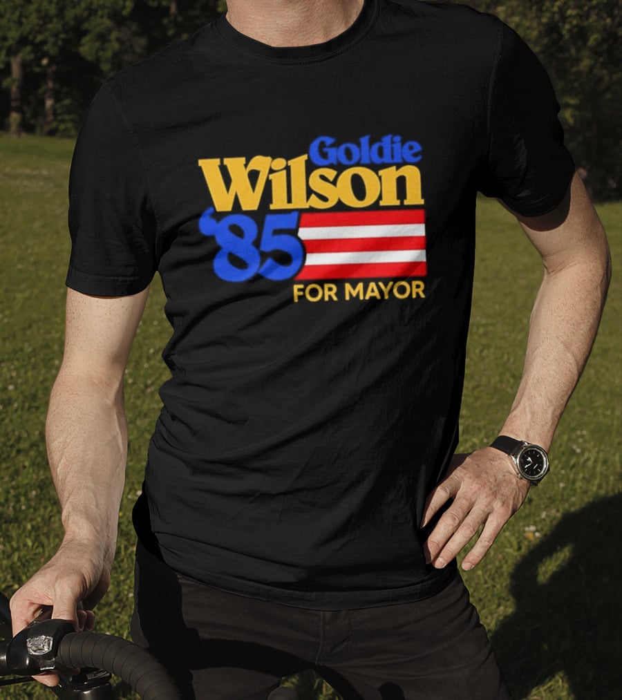 Goldie Wilson '85 For Mayor Back To The Future T-Shirt