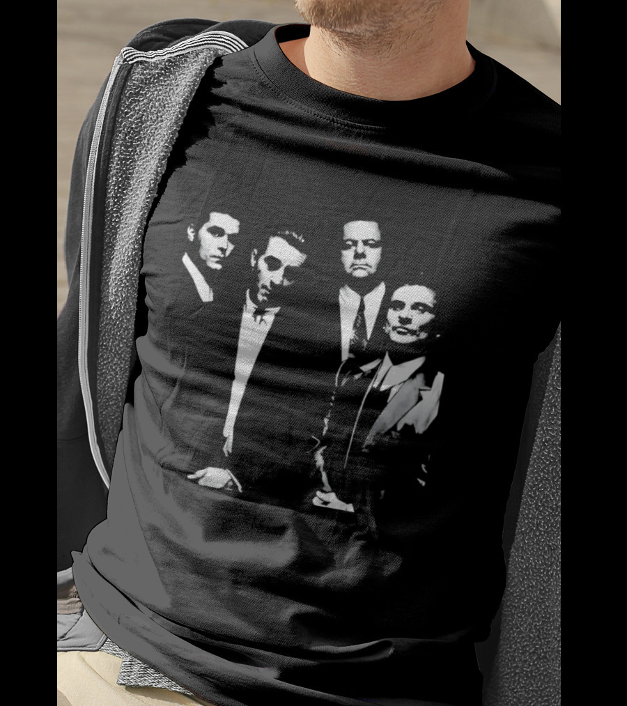 Goodfellas Robert De Niro Ray Liotta Joe Pesci Lorraine Bracco Movie Cast T-Shirt
