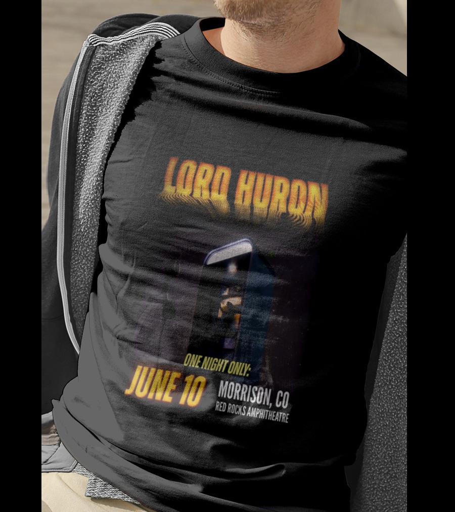 Lord Huron One Night Only June 10 Morrison CO Red Rocks Amphitheatre T-Shirt