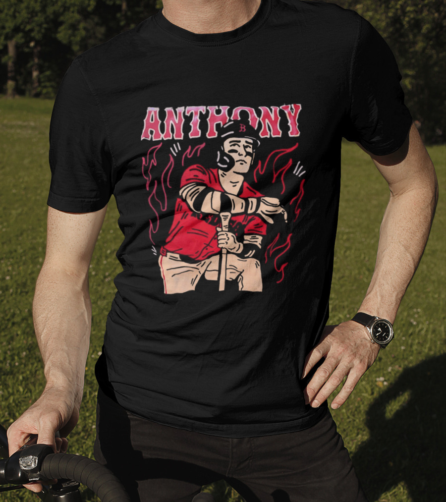 Anthony Red Sox Baseball Roman Anthony T-Shirt