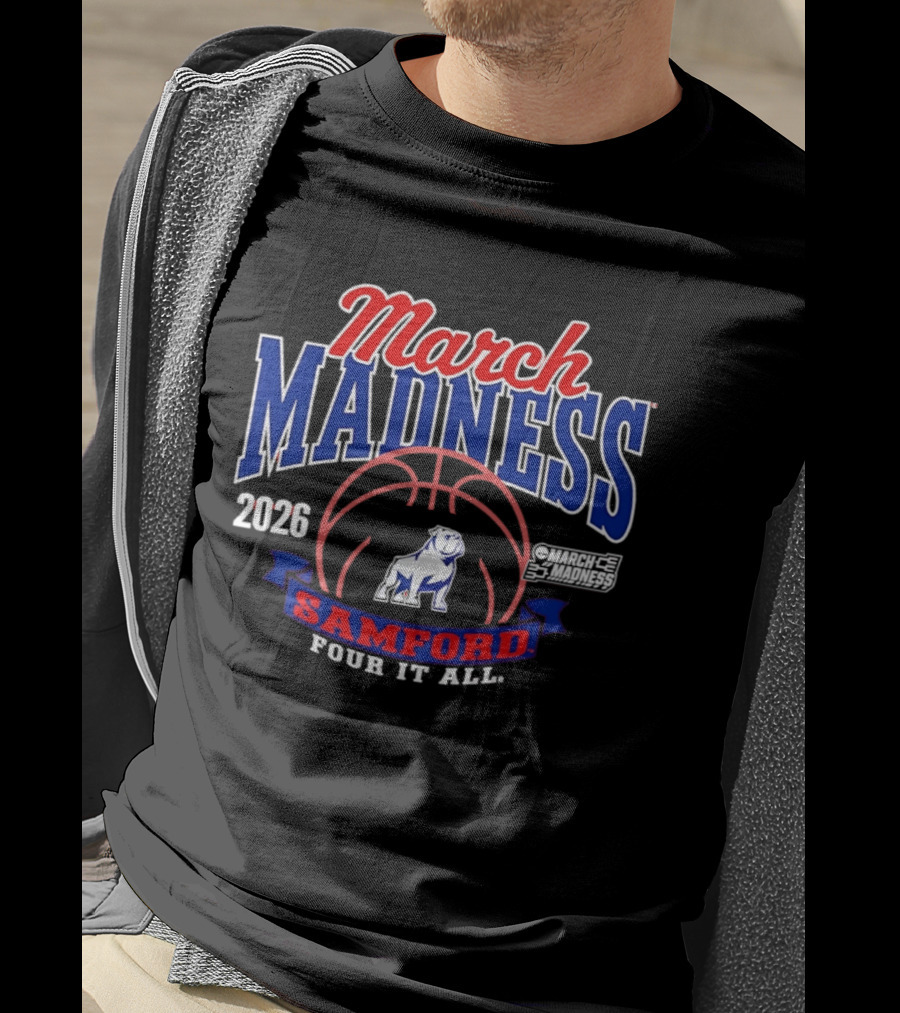 Samford Basketball 2026 March Madness Pour It All T-Shirt
