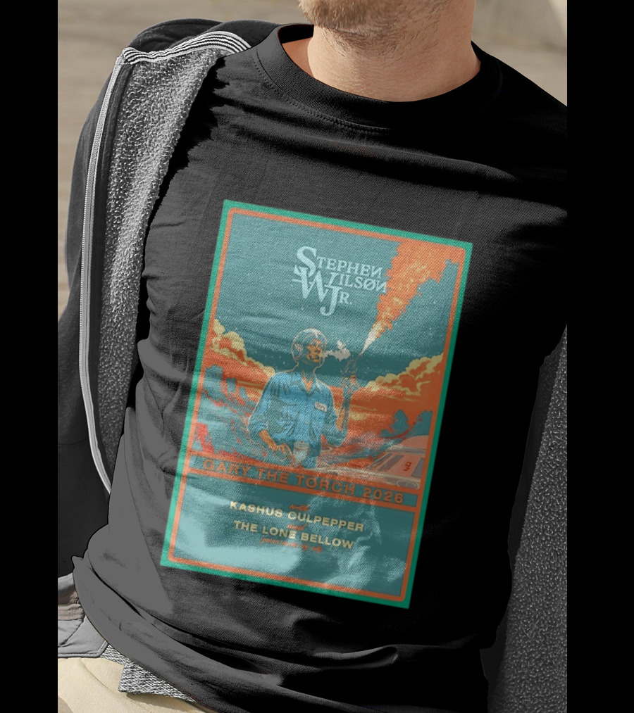 Stephen Wilson JR. Gary The Torch 2026 Tour Kashus Culpepper The Lone Bellow T-Shirt