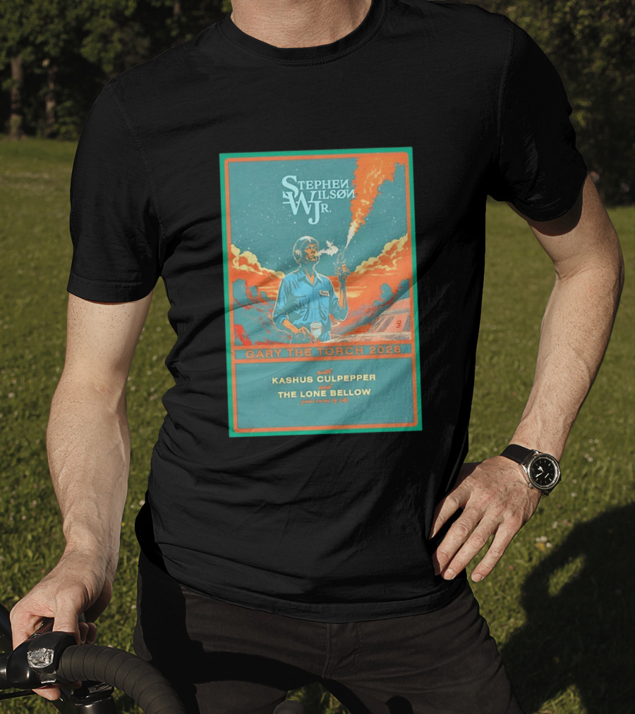 Stephen Wilson JR. Gary The Torch 2026 Tour Kashus Culpepper The Lone Bellow T-Shirt