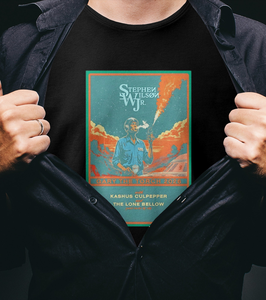 Stephen Wilson JR. Gary The Torch 2026 Tour Kashus Culpepper The Lone Bellow T-Shirt