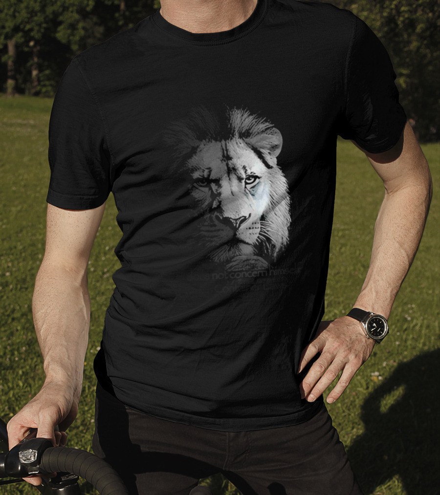 Lion Does Not Concern Himself With Open Container Laws T-Shirt