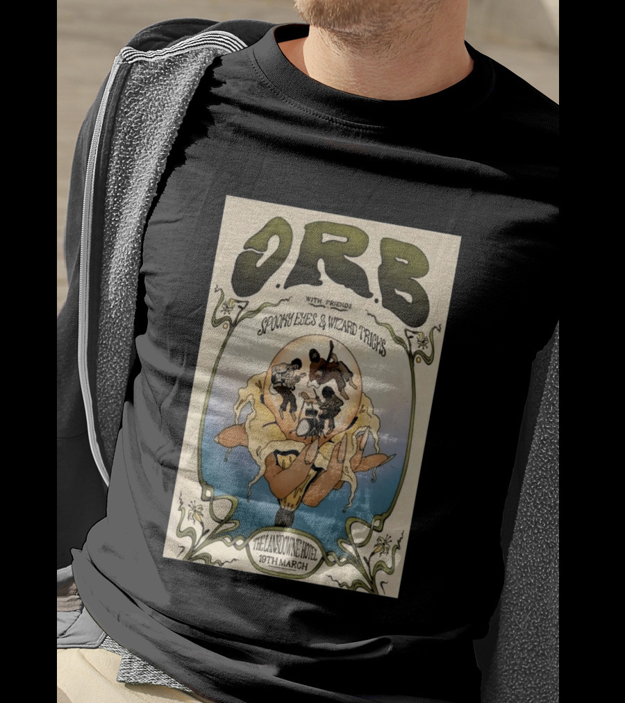 ORB Spooky Eyes Wizard Tricks Lansdowne Hotel March 19 T-Shirt
