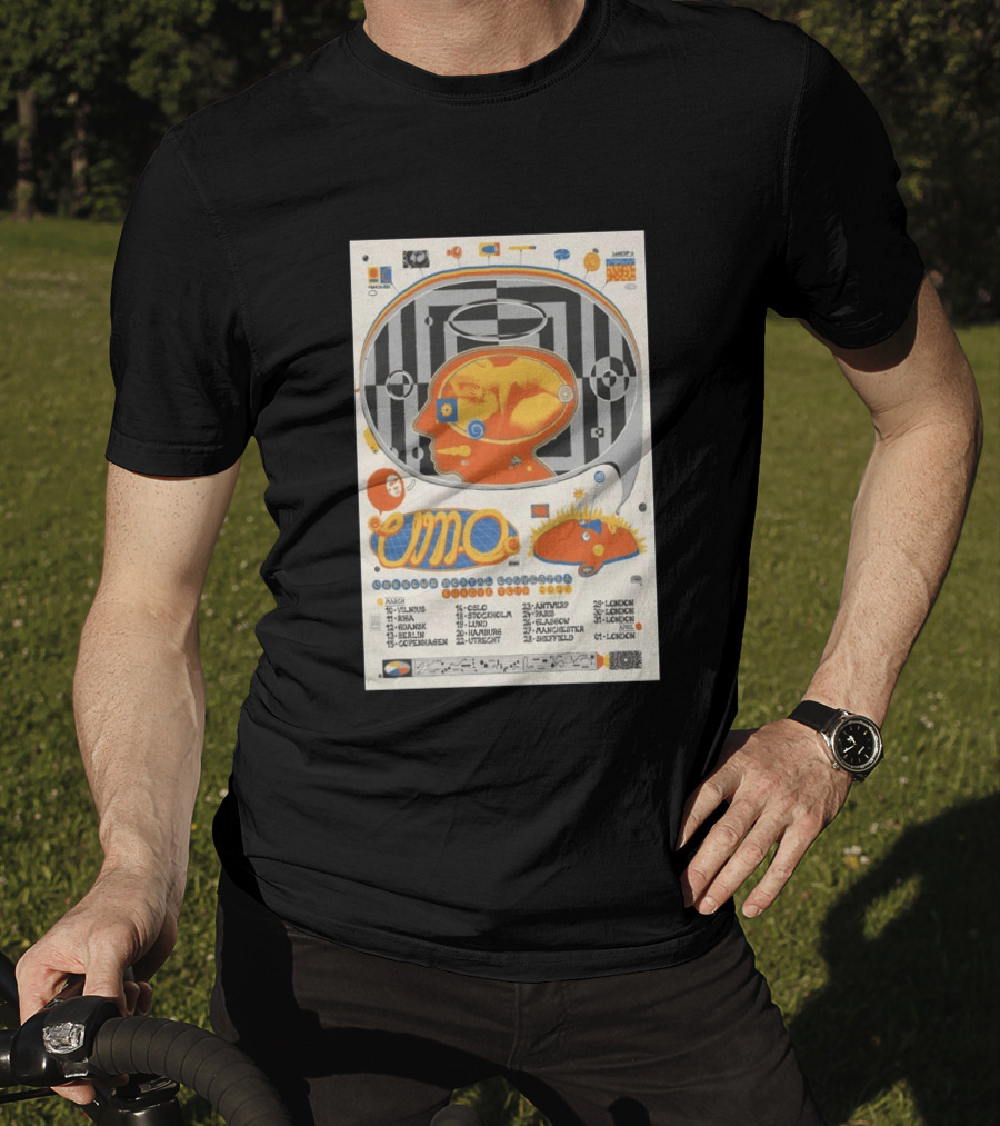 Unknown Mortal Orchestra Euro Tour 2026 Concert Dates And Locations T-Shirt