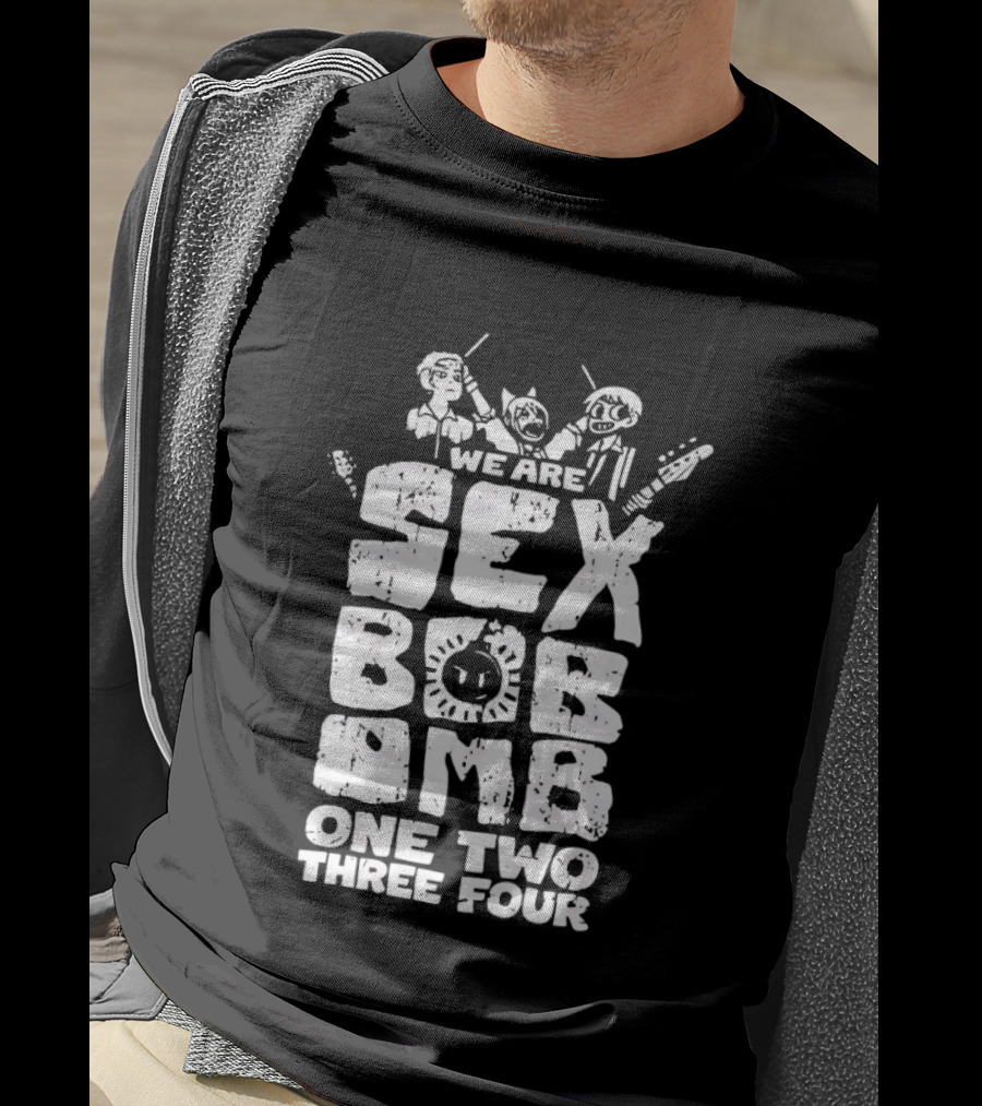 We Are Sex Bob Omb One Two Three Four Band T-Shirt