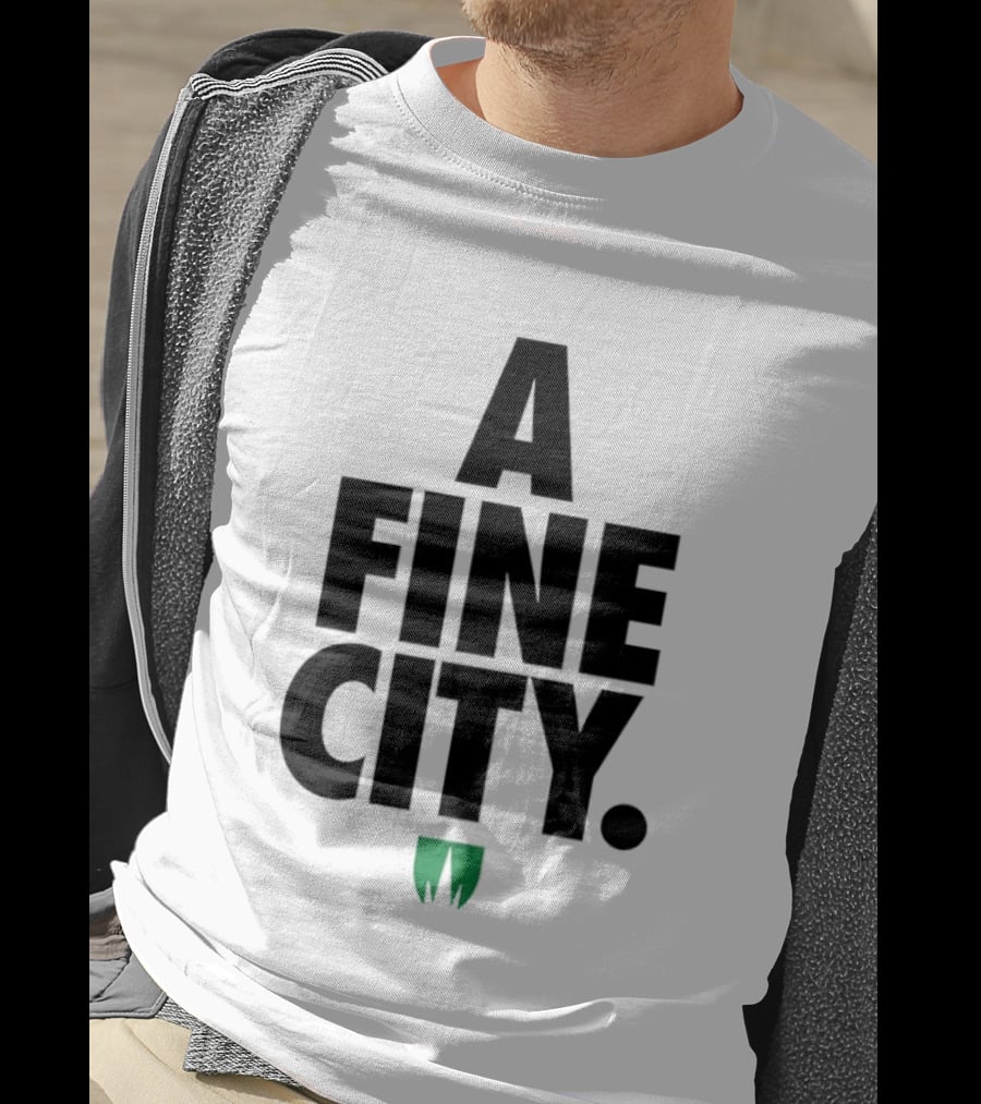 A Fine City Norwich Iconic Norwich Cathedral Spire T-Shirt