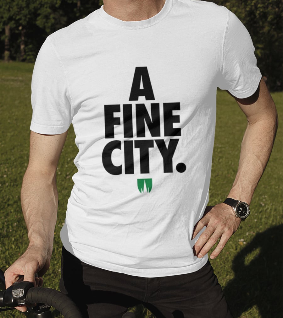 A Fine City Norwich Iconic Norwich Cathedral Spire T-Shirt