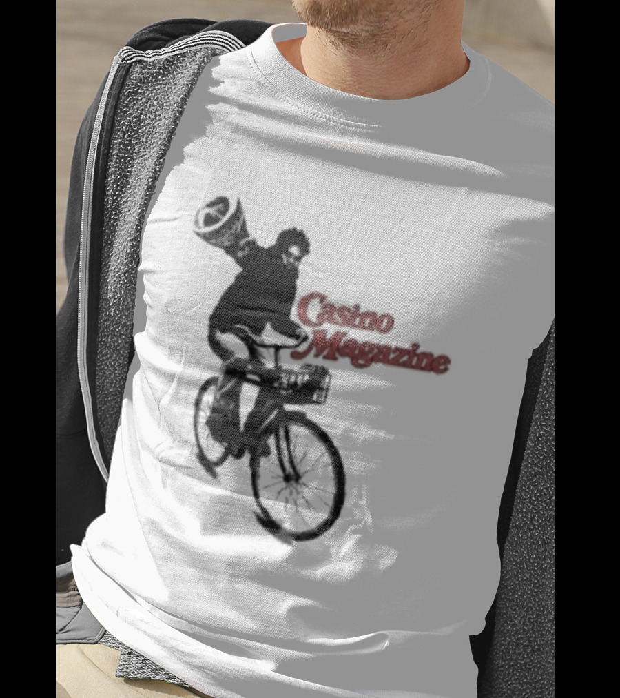Baby Keem Limited Edition Casino Magazine Cyclist T-Shirt