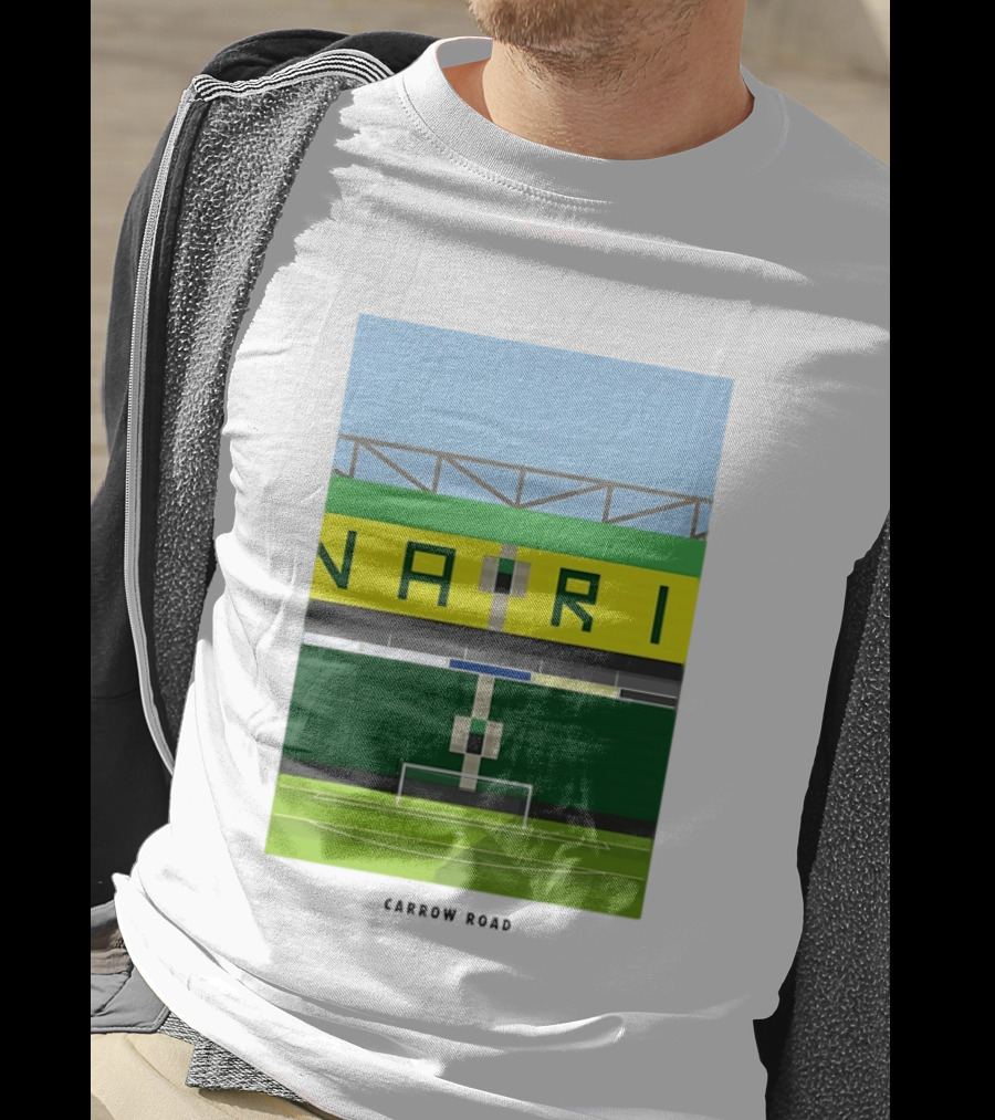 The Canaries Carrow Road Stadium Iconic Architecture T-Shirt