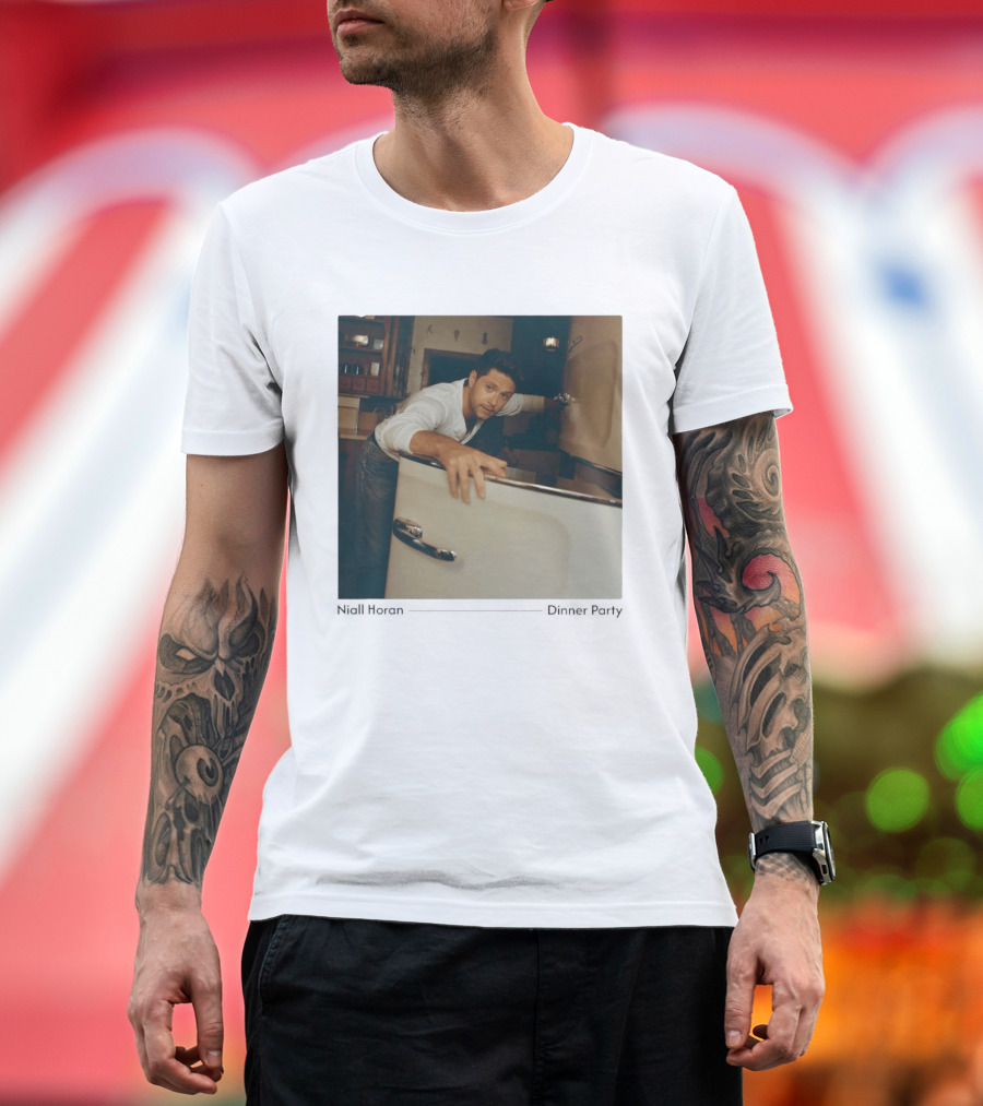 Niall Horan Dinner Party Album Cover Cooking Scene T-Shirt