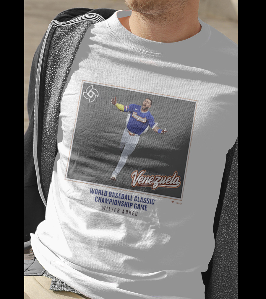 Venezuela Wilyer Abreu 2026 World Baseball Classic Championship Home Run Celebration T-Shirt