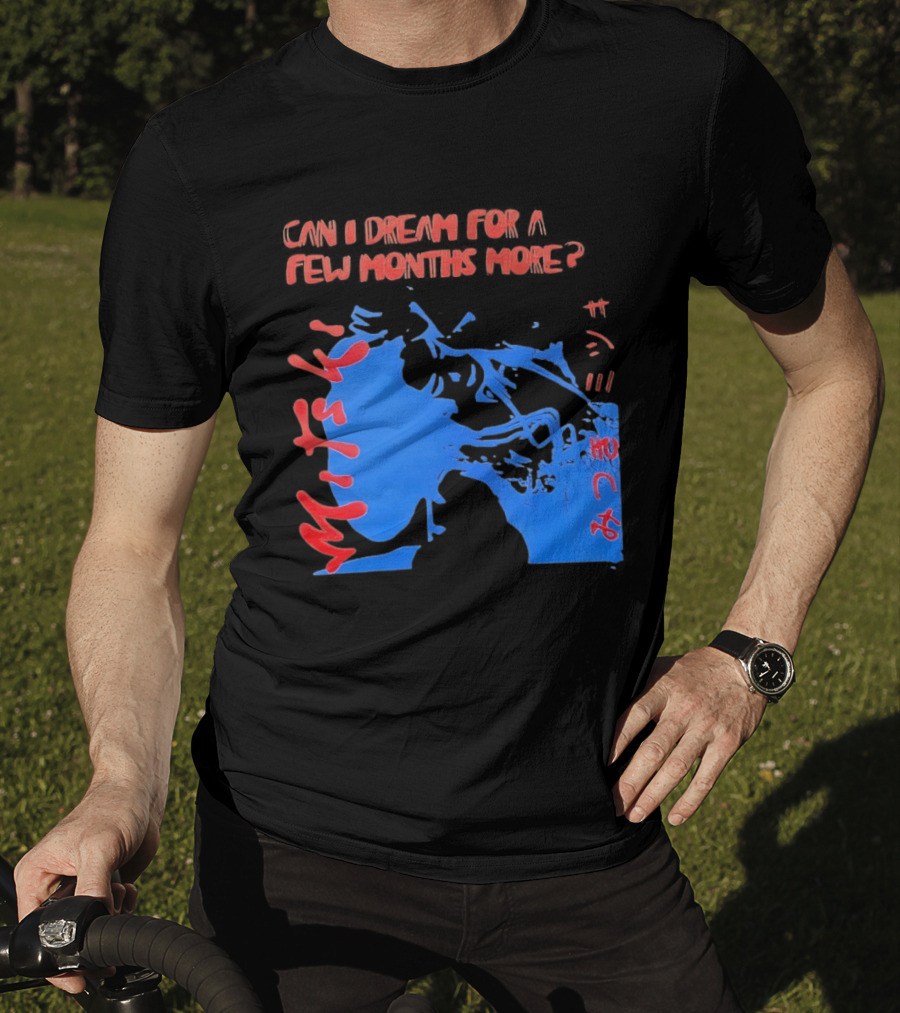 Can I Dream For Few Months More Unique Abstract Peaceful Face Blue And Red T-Shirt
