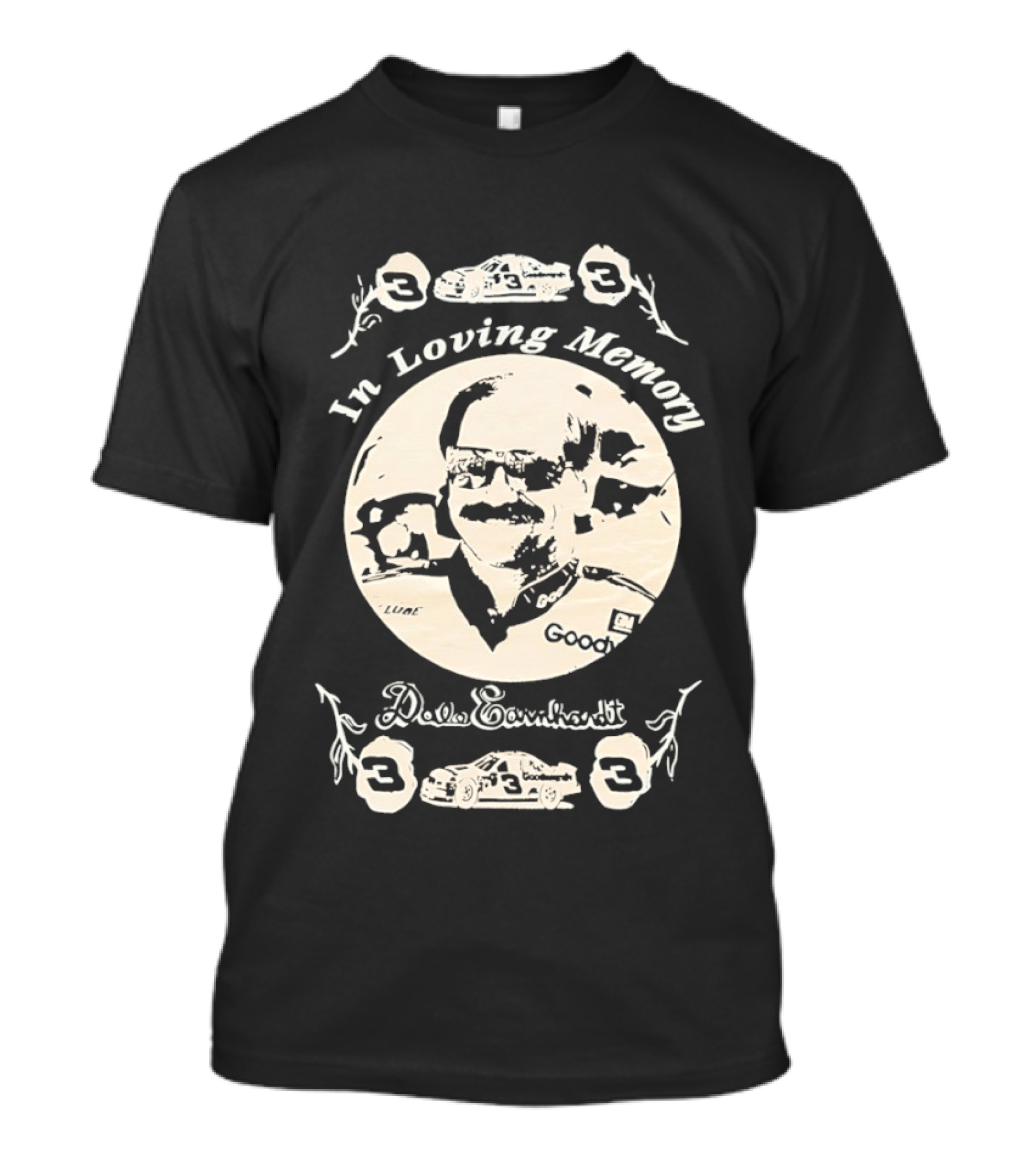 In Loving Memory Dale Earnhardt Goodwrench Number 3 Racing T-Shirt