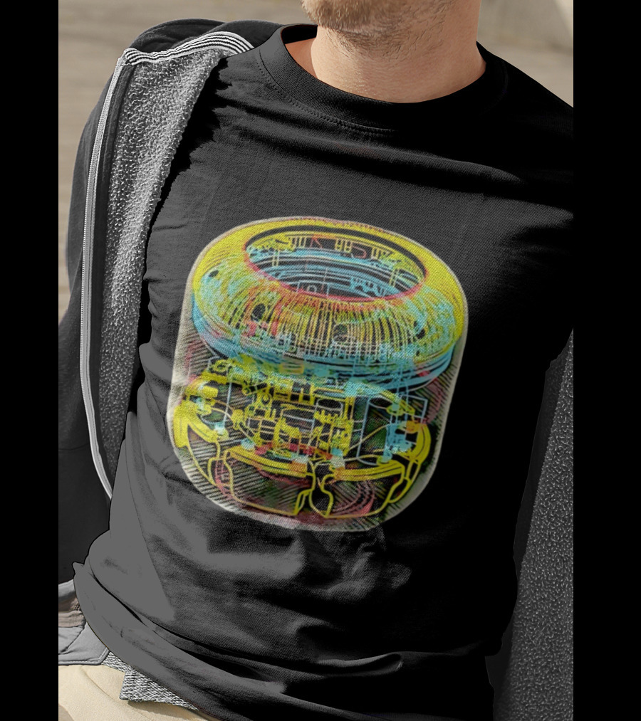MKER Nuclear Reactor Schematic Blueprint Energy T-Shirt