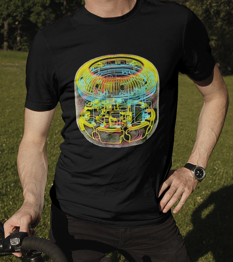 MKER Nuclear Reactor Schematic Blueprint Energy T-Shirt